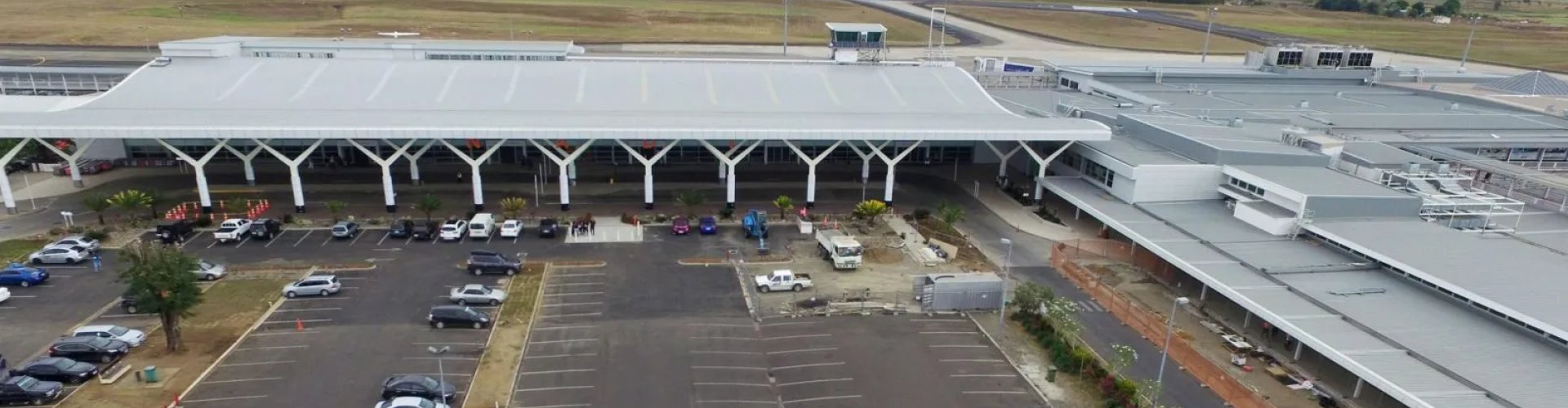 Nadi Intl Airport, FJ at sunset