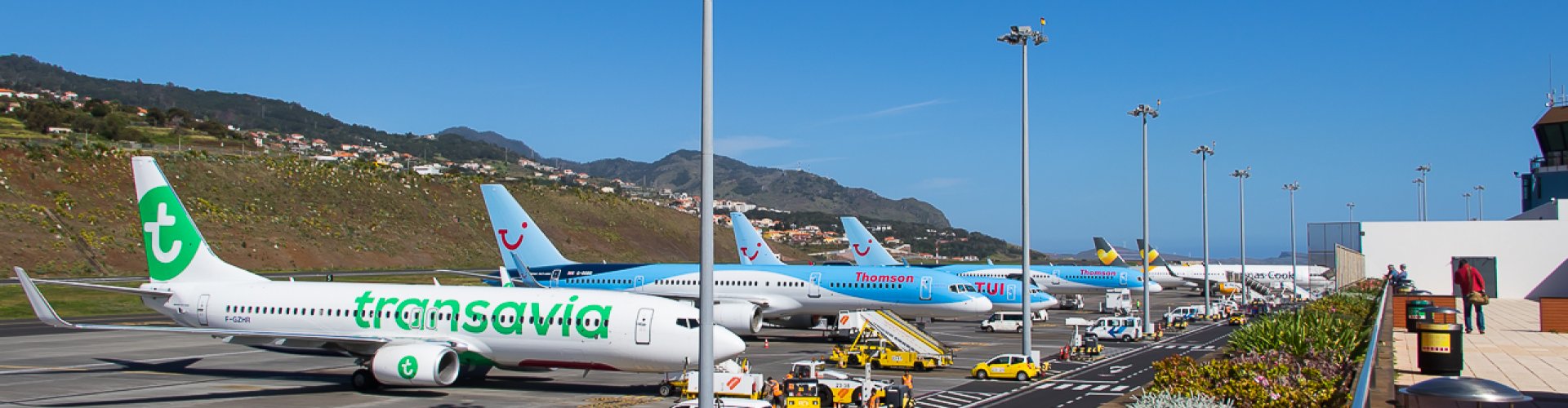 Madeira Funchal Airport, PT landscape