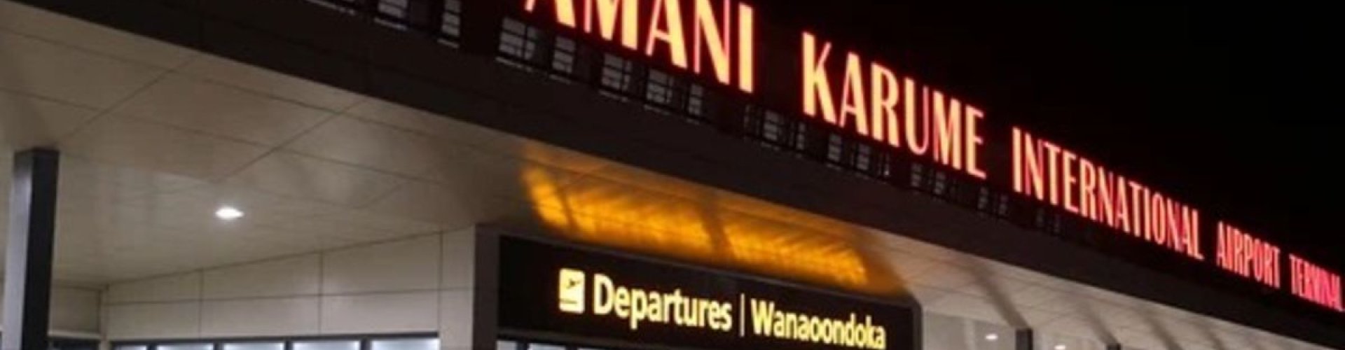 Departures area, Abeid Amani Karume International Airport, TZ