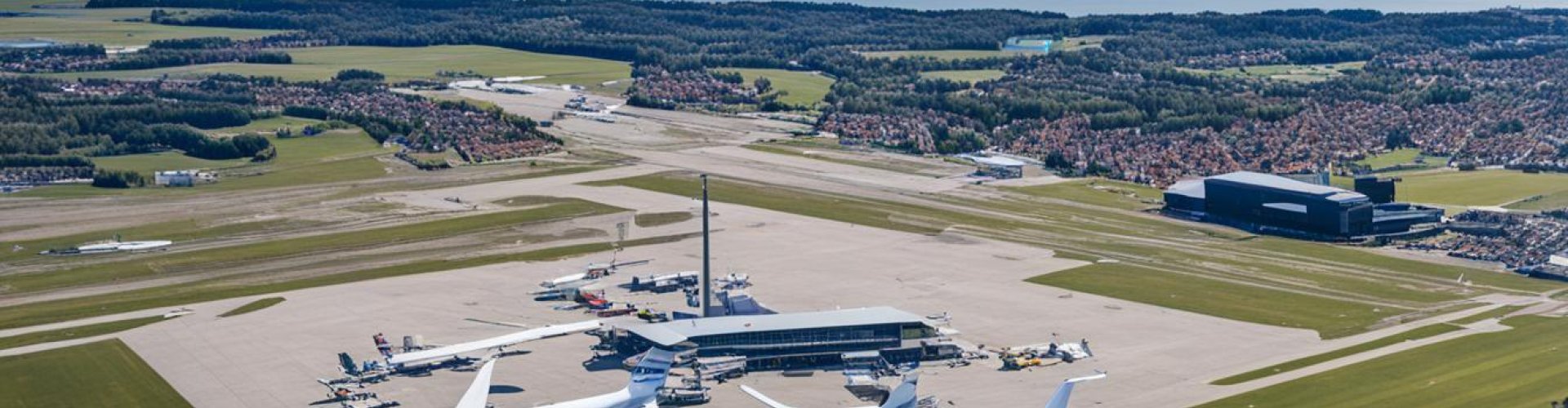 Copenhagen Airport Roskilde, DK scenic view