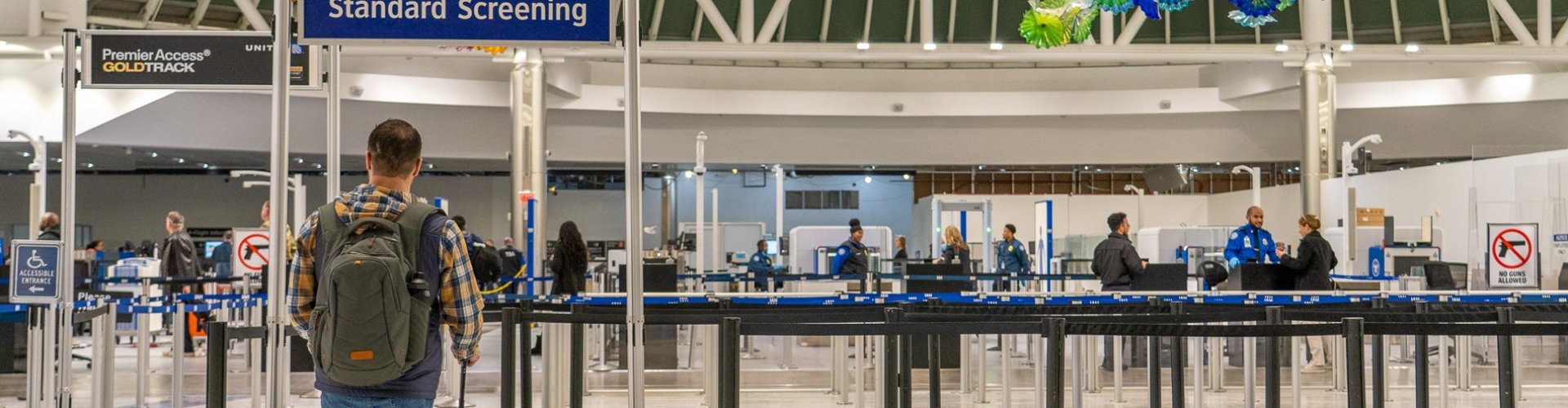 George Bush Intercontinental Airport, TX, US landscape