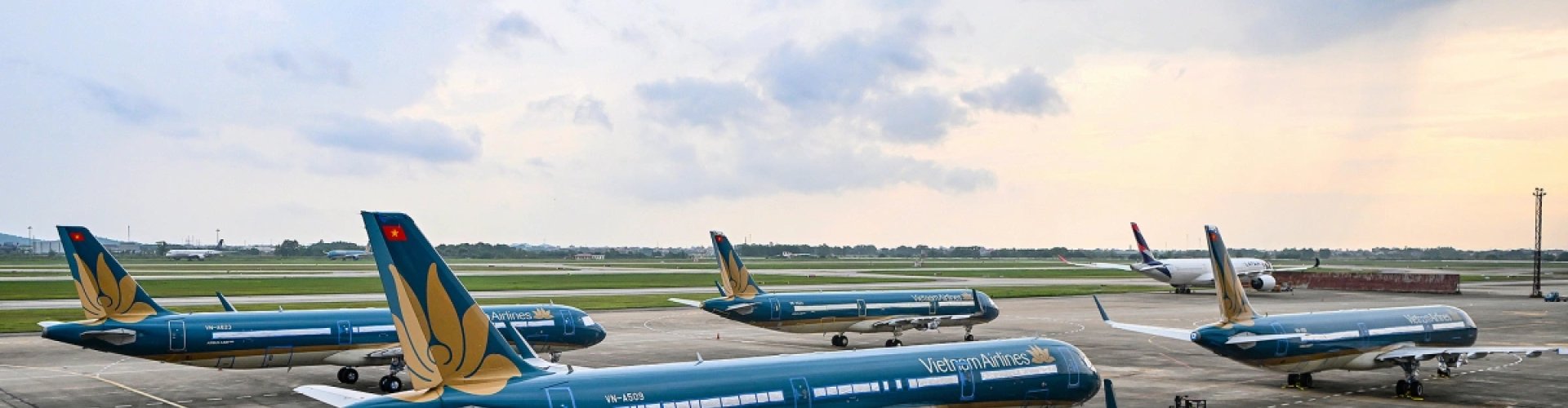 Landscape view near Noi Bai Airport, VN