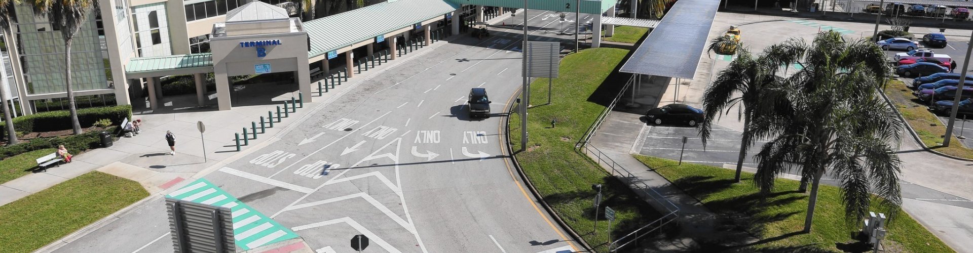 Orlando Sanford Intl Airport, FL, US Landscape